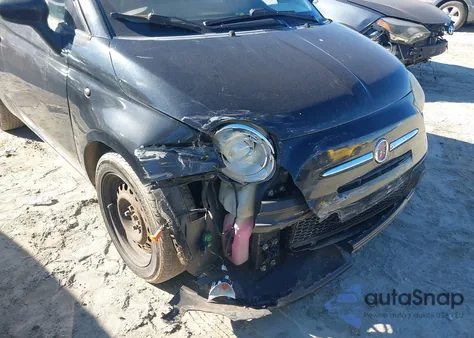 2012 Fiat 500C Pop z USA, uszkodzony, nr VIN 3C3CFFDR8CT186938